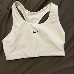 White Nike Sports Bra